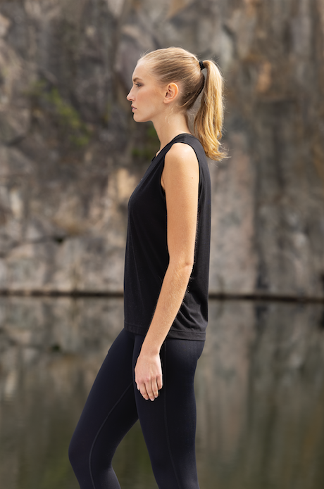 padellinne i svart